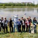 Есіл жағалауындағы экоакция: Астанада 100-ден астам жас қала тазалығына үлес қосты