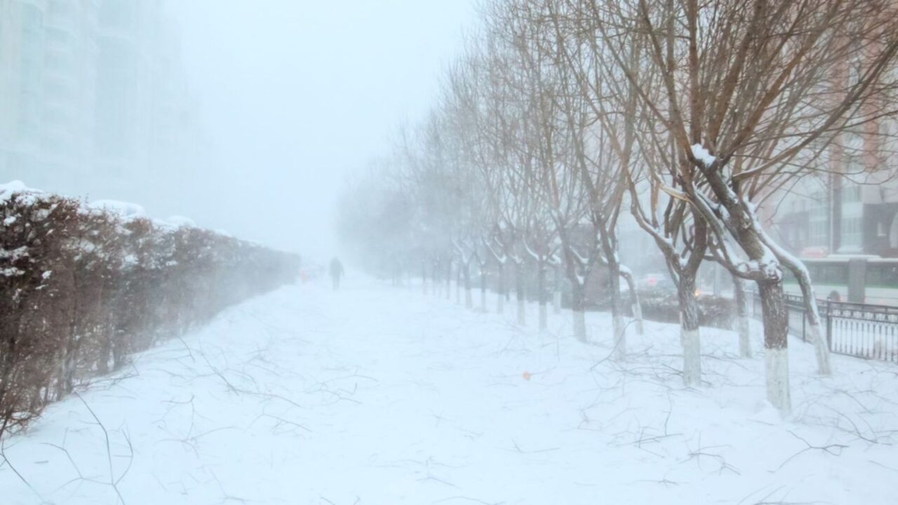 Астана мен 12 аймақта ескерту жарияланды