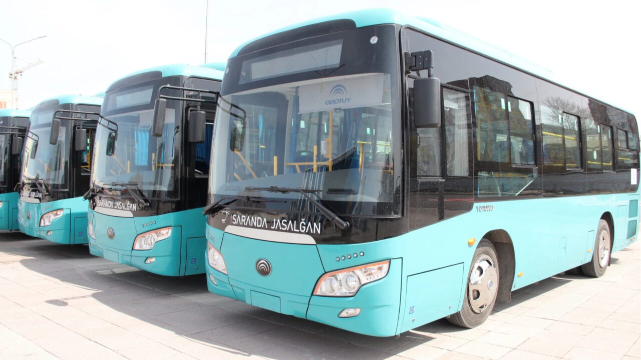 Биыл Қарағанды облысында 165 жаңа автобус сатып алынады
