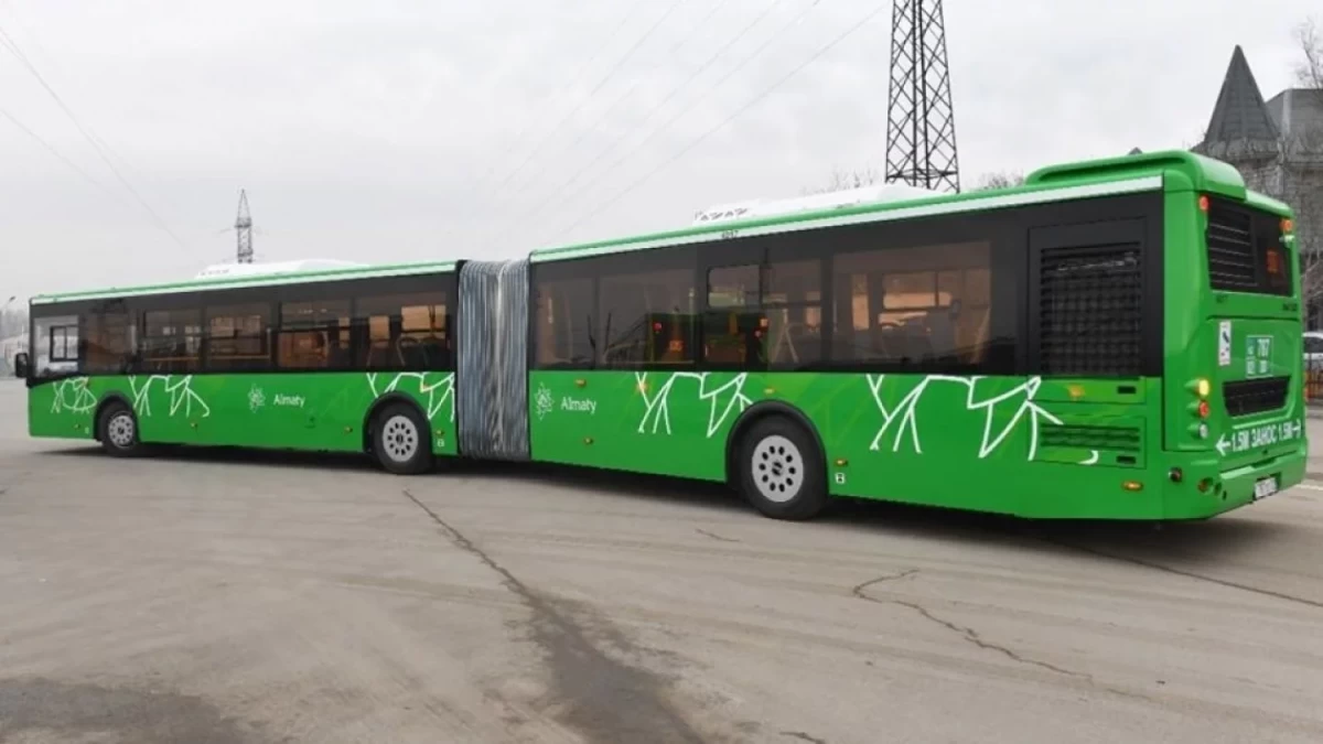 Алматыда 31 тамыздан бастап 60 жаңа автобус жолға шығады
