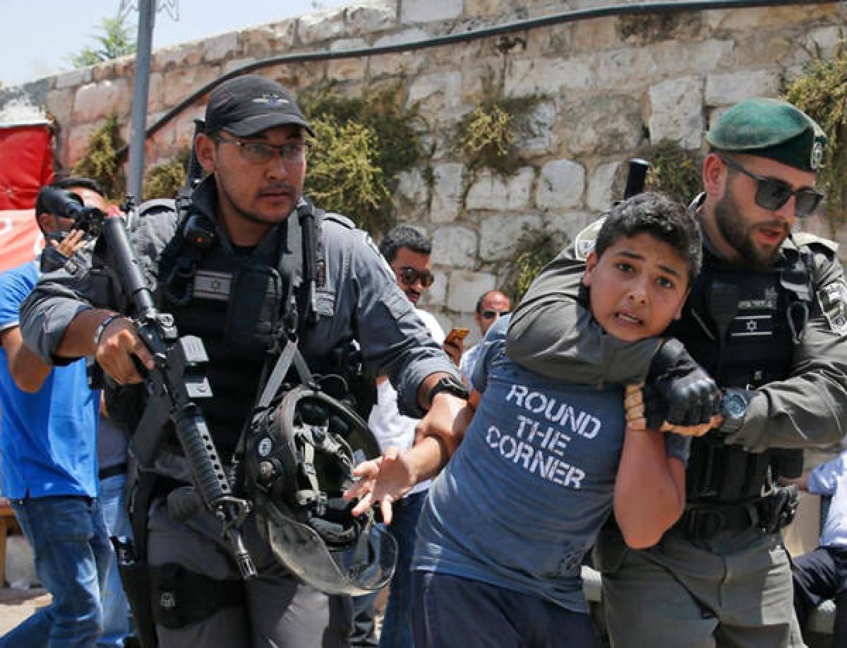 БАҚ: Палестинкалық балалар израиль түрмесінде қысым көруде